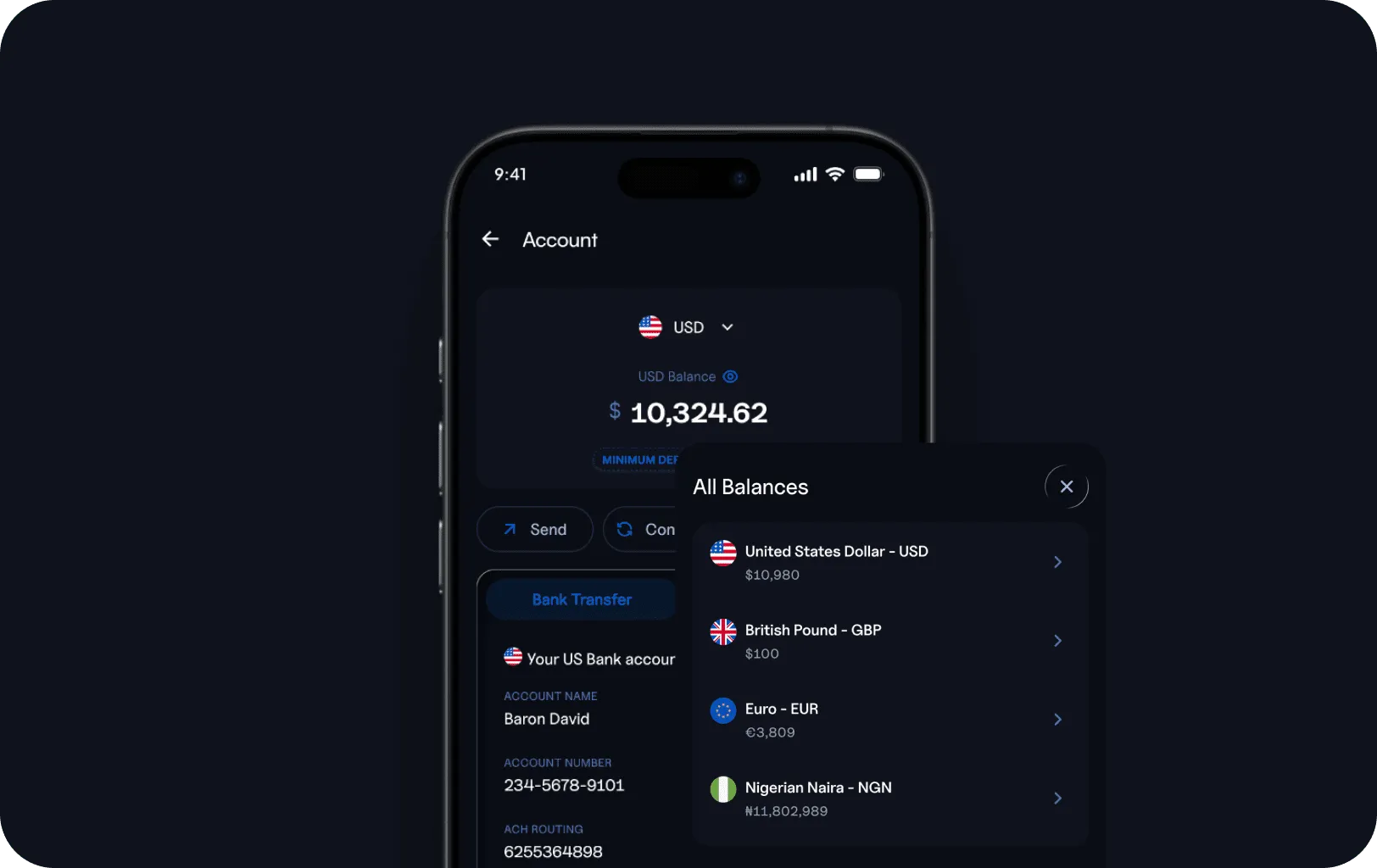 Multi-Currency Accounts